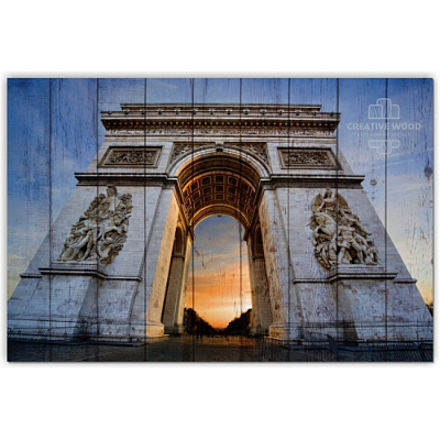 Картины Страны - Франция Париж, Страны, Creative Wood